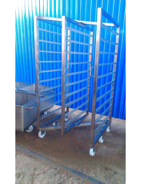 Cărucior (ramă) de afumat tip Z thumbnail 1