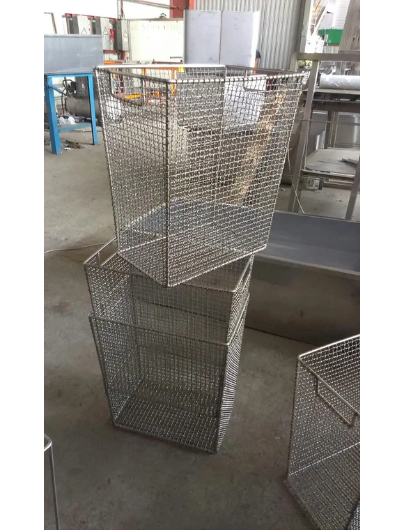 Coș de gătit din oțel inoxidabil