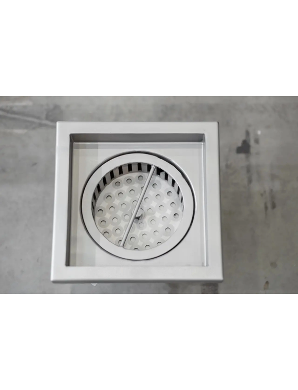 Sifon canalizare 235*235 mm oţel inoxidabil thumbnail 2