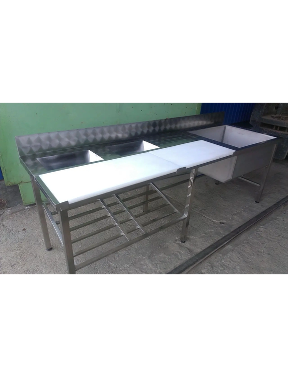 Masă pentru tocat din oțel inoxidabil thumbnail 5