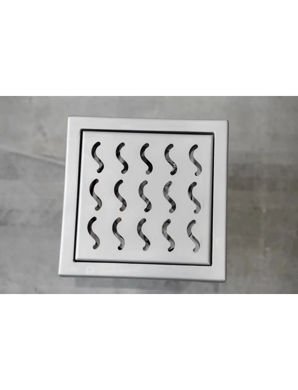 Trape de canalizare din oțel inoxidabil pentru dușuri, dimensiuni 235x235 mm thumbnail 2