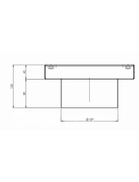 Revizia 250*250 mm din oțel inoxidabil thumbnail 4