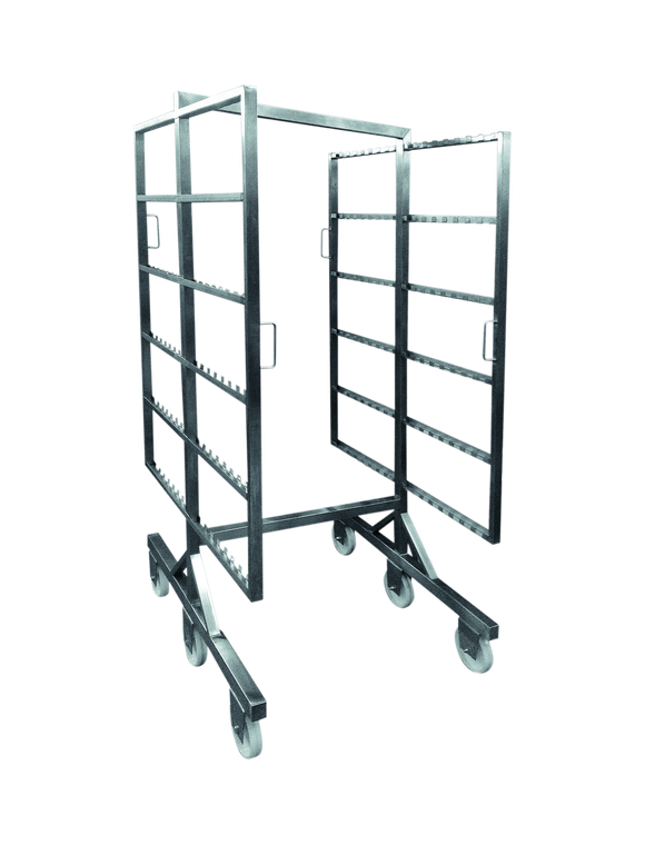 Cărucior de afumat (ramă) tip H