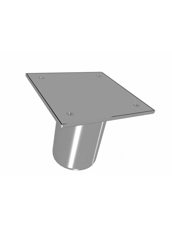 Revizia 250*250 mm din oțel inoxidabil