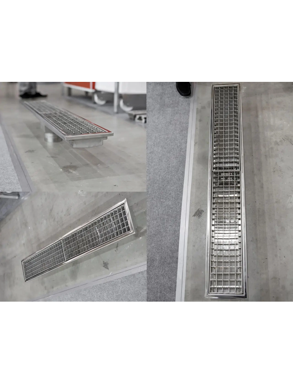 Loturi de canalizare din oțel inoxidabil cu lățimea de 120 mm thumbnail 5